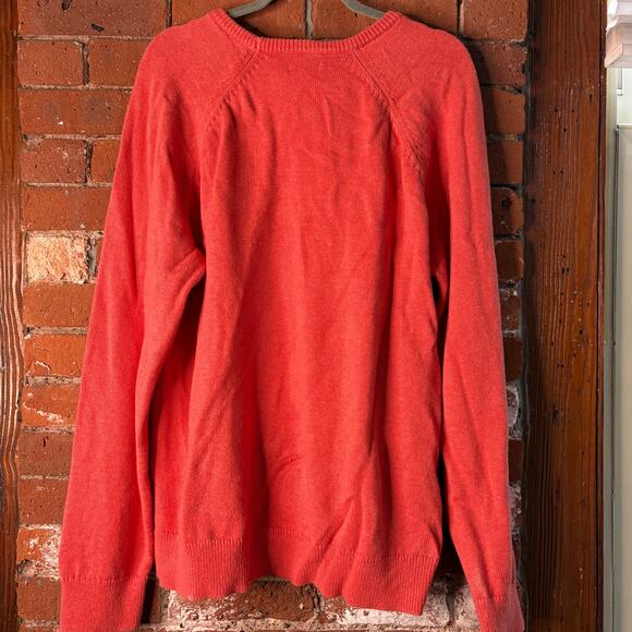 LL Bean Men's Wicked Soft Cotton Cashmere Sweater Crewneck Sz L Preppy Coastal - Picture 8 of 11